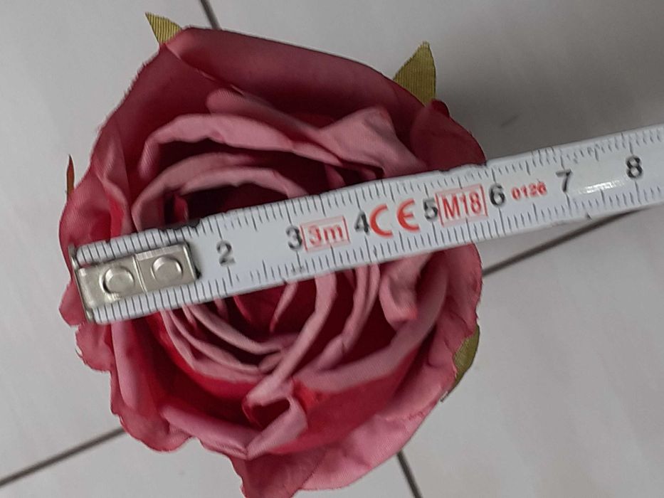 Róża główka wyrobowa kwiat sztuczny