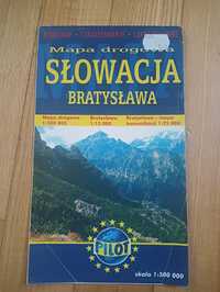 Mapa drogowa Słowacja Bratysława