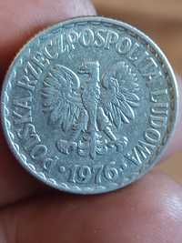 Sprzedam monete 1 zloty 1976 r bzm