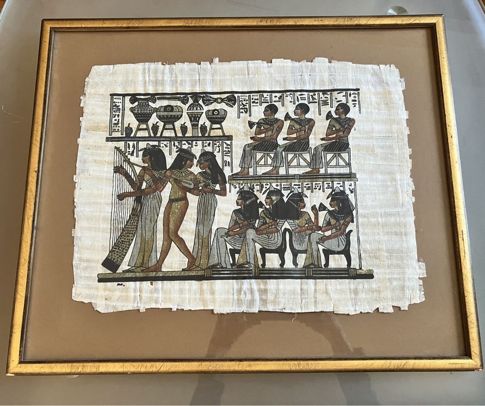 Papirus  w ramie