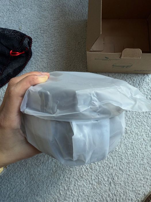 Tytanowy garnek turystyczny (1l) z patelnią (0,5l)