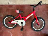 Bicicleta criança roda 16"