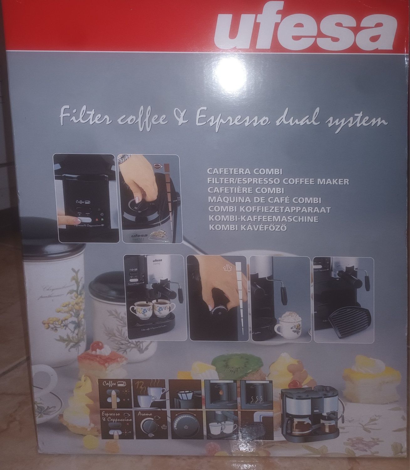 Máquina de café combi (NOVA) Ufesa CK-7350