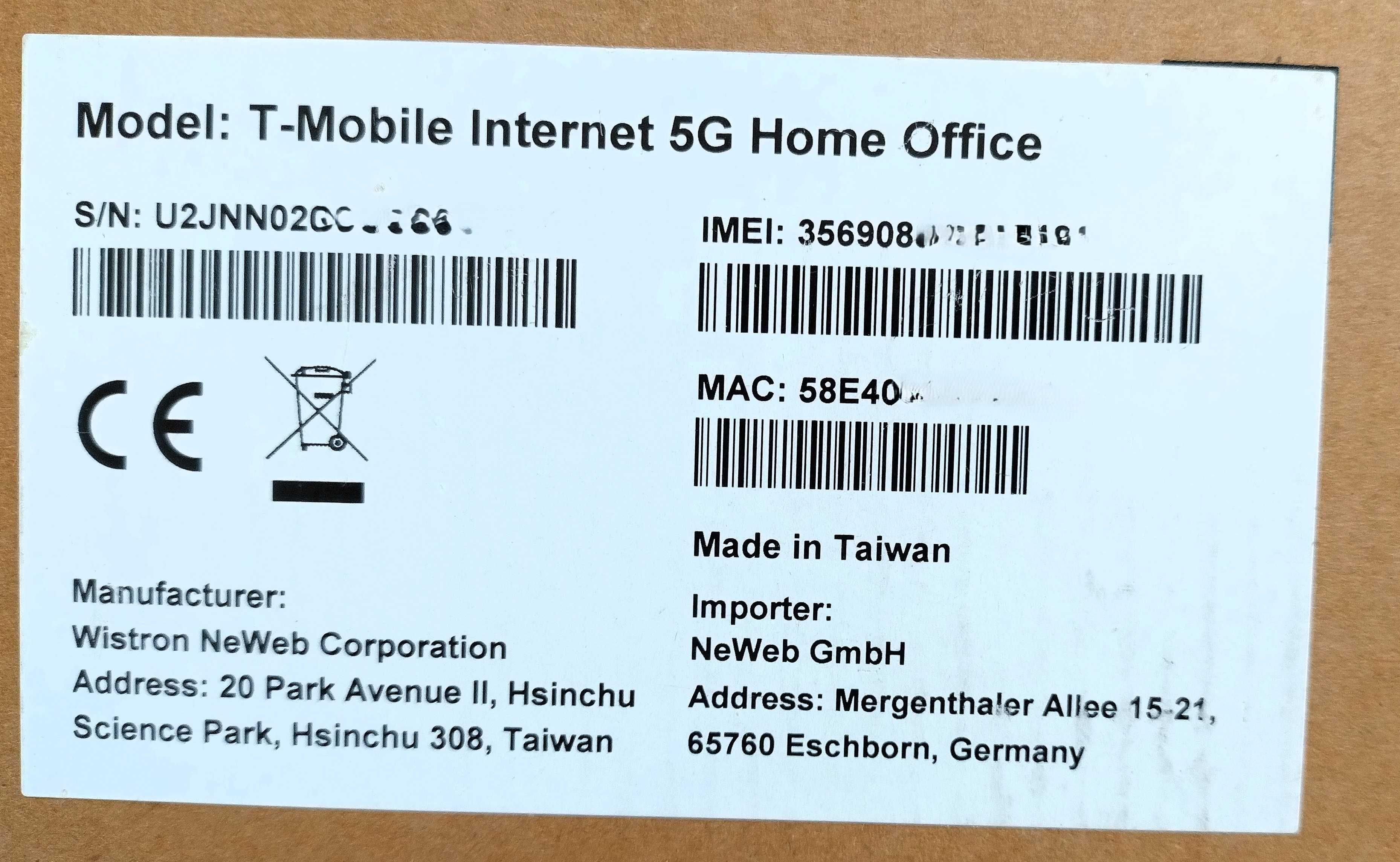 NOWY Internet 5G Home Office od T-Mobile [BEZ SIM LOCKA]