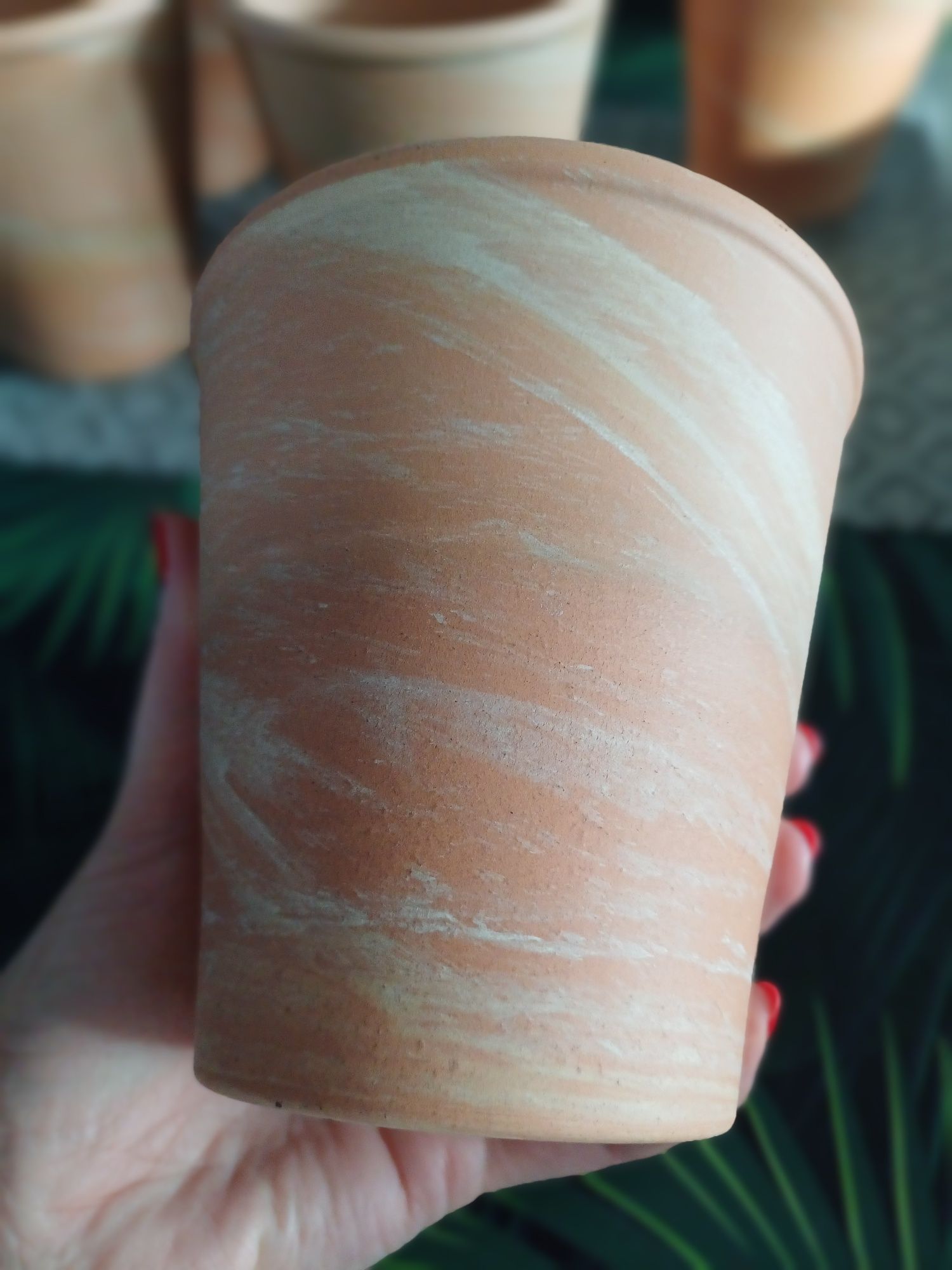 Doniczki osłonki ceramiczne - gliniane