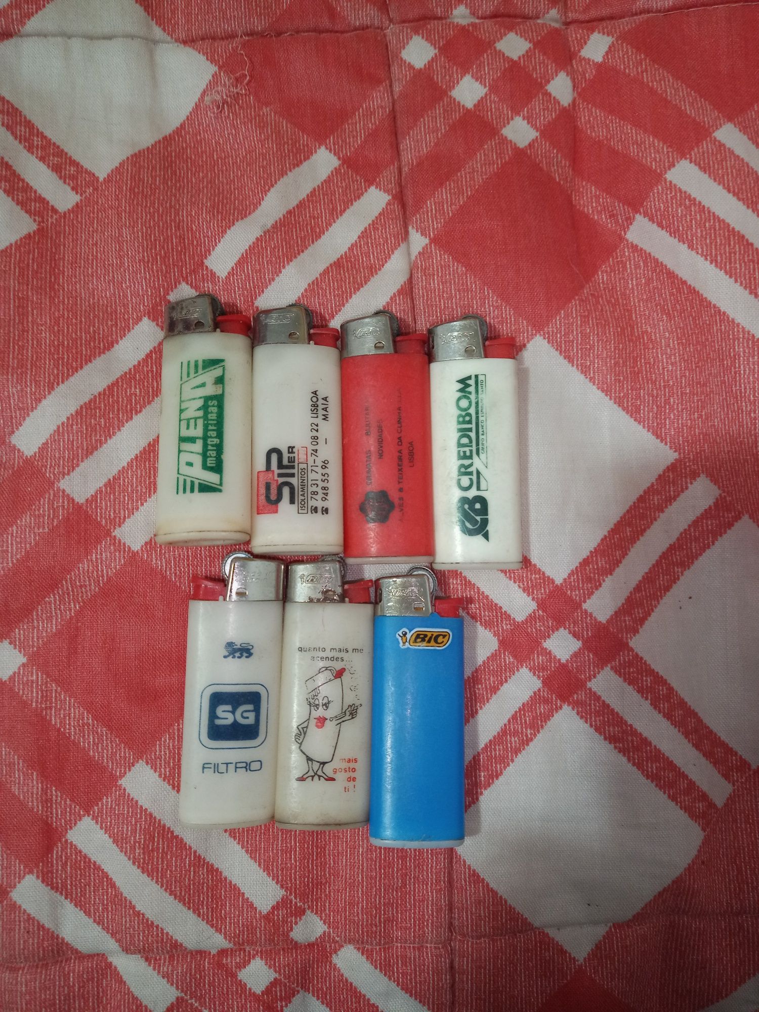 Coleção isqueiros BIC