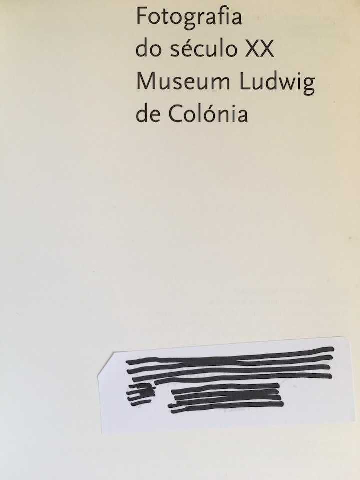 Fotografia do século XX - Museum Ludwig de Colónia (Taschen)