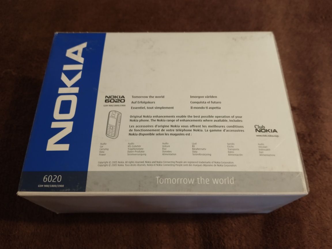Nokia 6020 pudełko oryginal