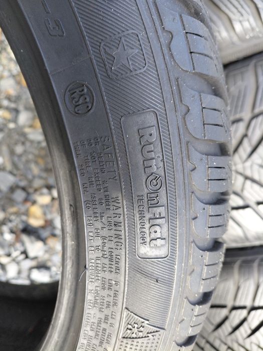 225/45/17 opony zimowe x 4 szt typu Runflat REZERWACJA