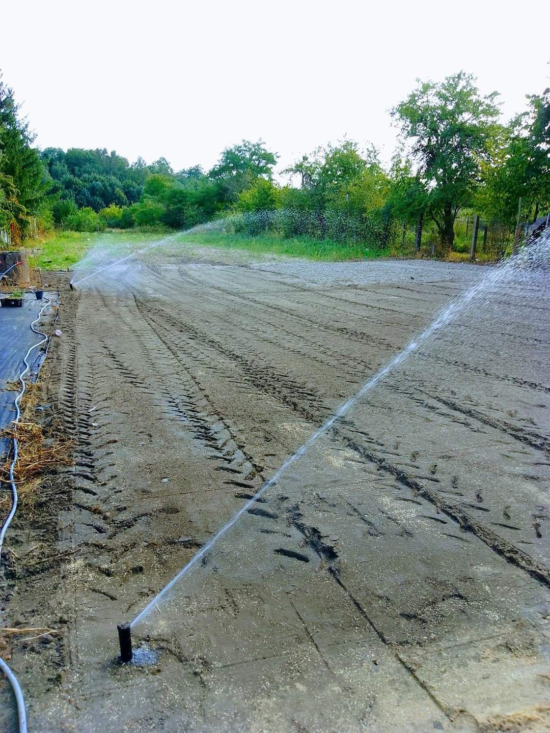 Nawodnienie równanie terenu zakładanie trawników