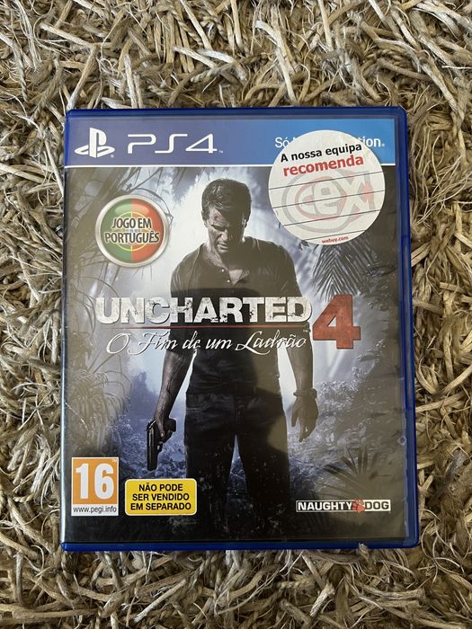 Jogo “Uncharted 4” para Ps4