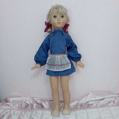 Старинная паричковая кукла Таша плачет 70см 1967г Харьков лялька СССР