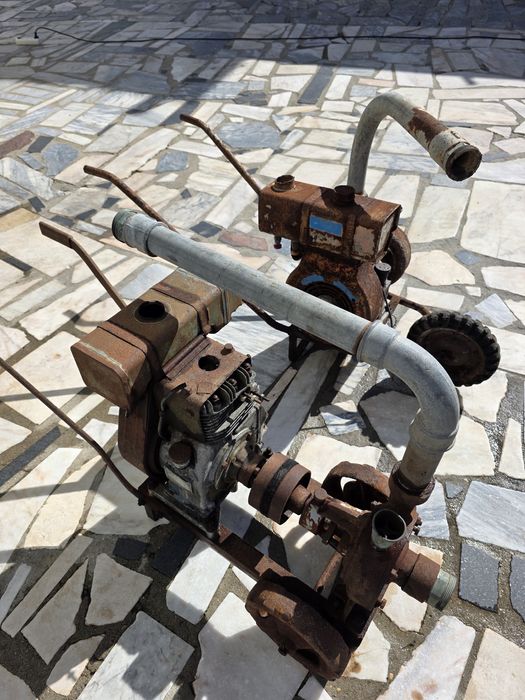 Bomba de Água Motor de rega antigo