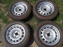 felgi stalowe 4x108 Peugeot 206 307 Citroen C3 C4 Opony lato 195/65 R15 7mm