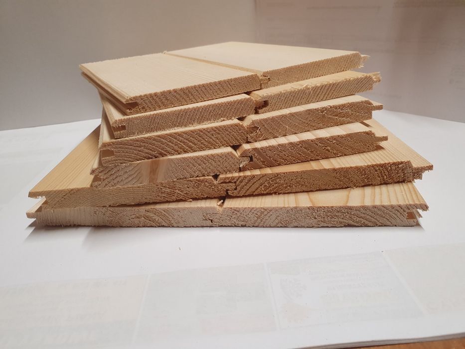 Deska elewacyjna płaska lub połbal podbitka dachowa trakstyl Besko