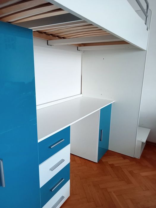 Łóżko piętrowe antresola