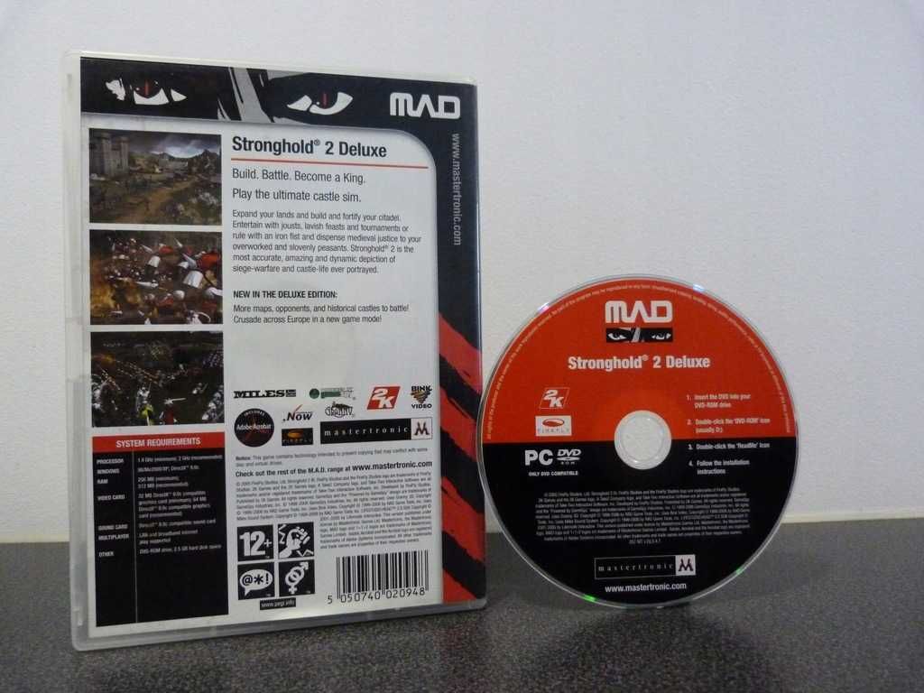 Stronghold 2 II Twierdza 2 II Deluxe Pudełkowa Angielska PŁYTA BEZ RYS