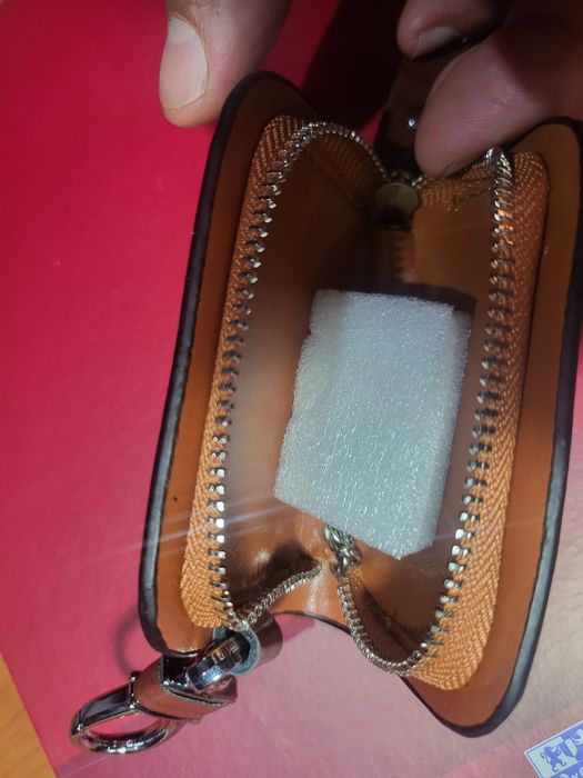 Mercedes-Benz porta chaves carteira. Novo. Castanho