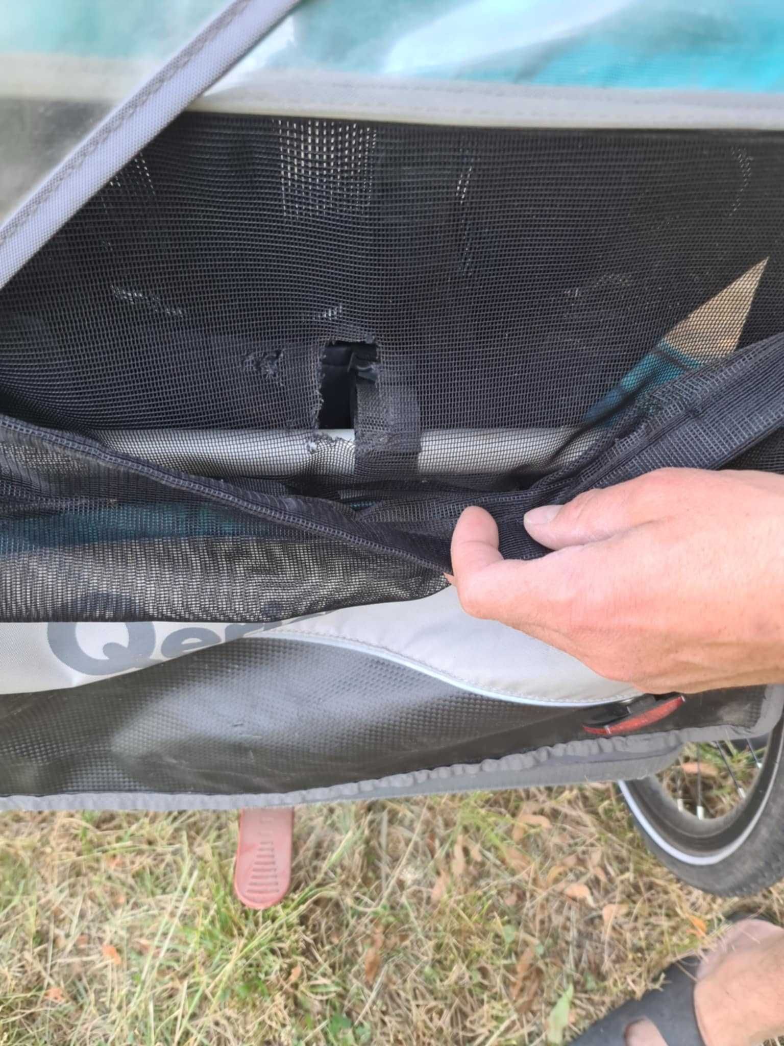 Przyczepka rowerowa Qeridoo Sportex 2