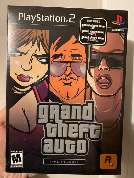 Grand Theft Auto: The Trilogy,PS2,Playstation 2, San Andreas,Vice City