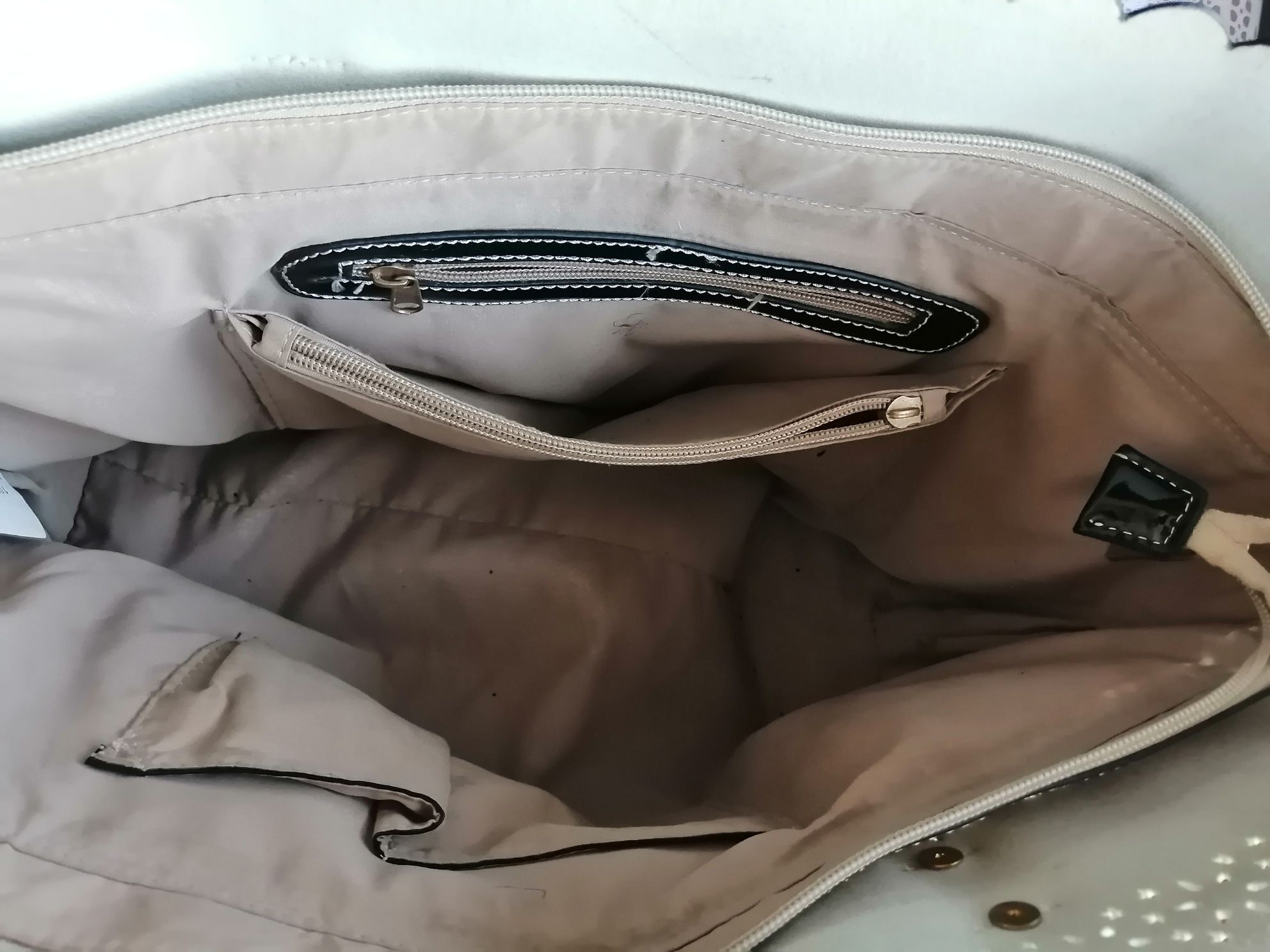 Torba szopper, na ramię, na zakupy lub plażę