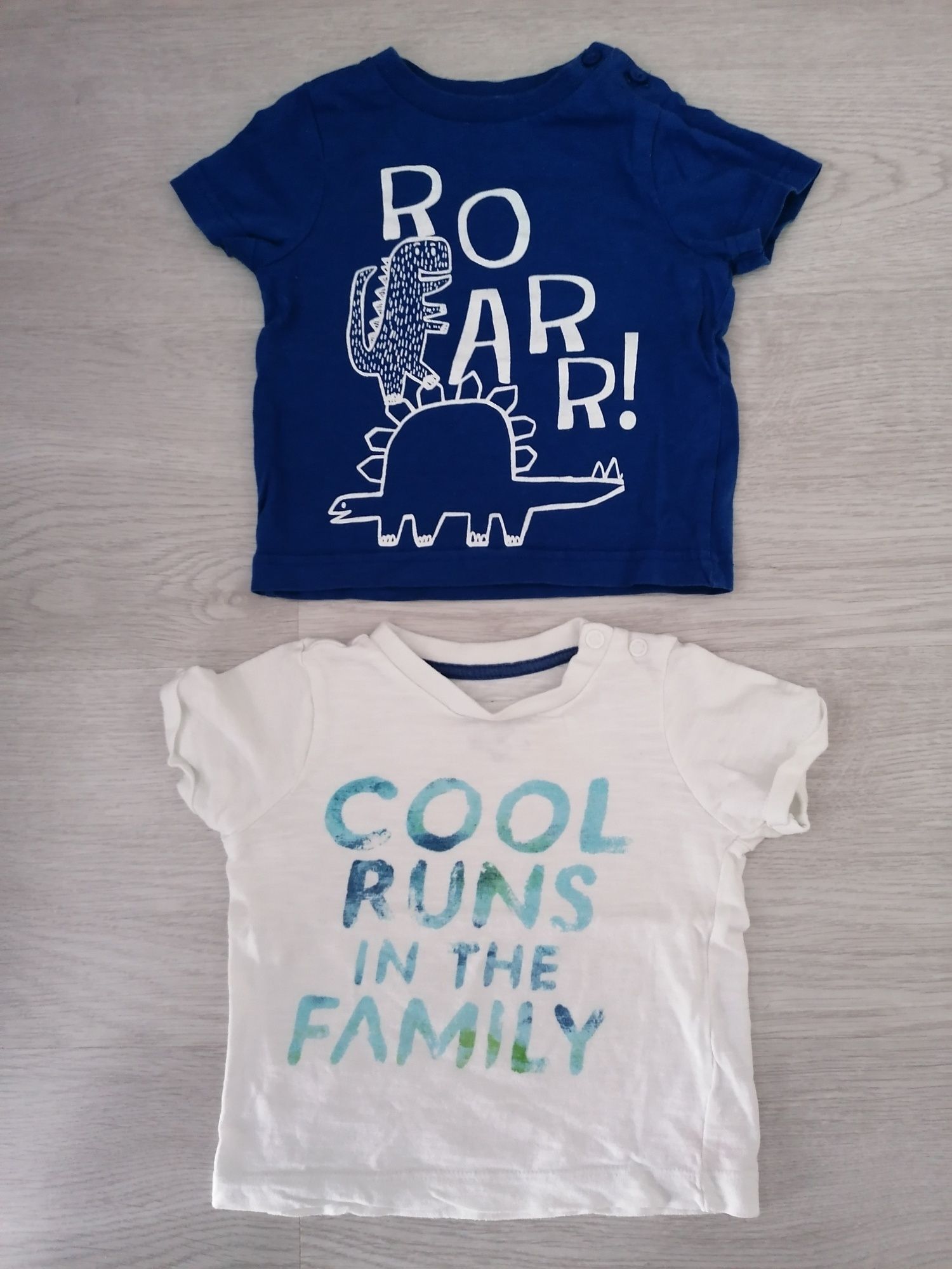 2 koszulki r 74 t-shirty