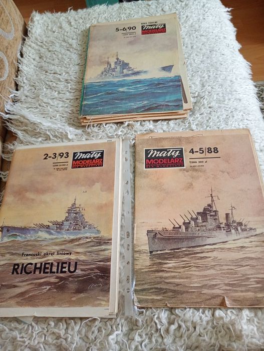 Mały modelarz okręty