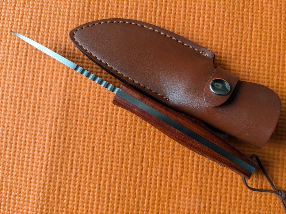 Нож охотничий. сталь D2. ніж мисливський фултанг