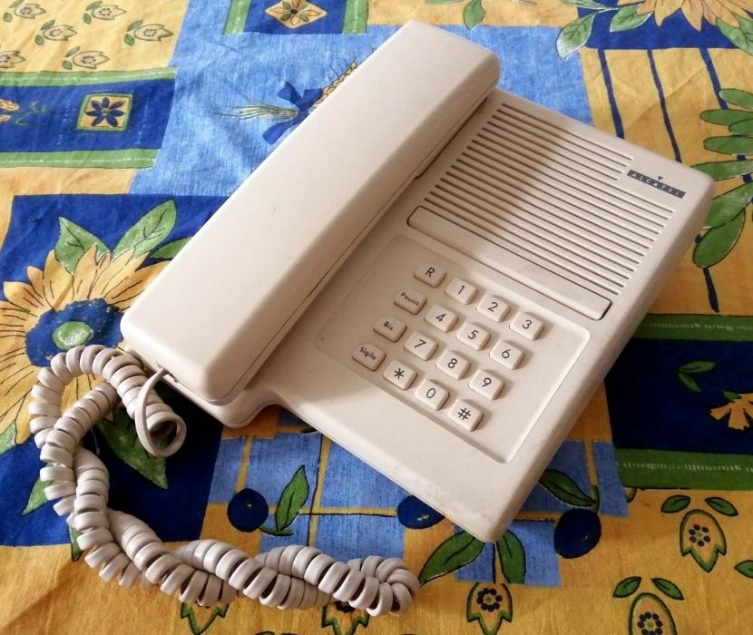 Telefone de teclas analógico Alcatel