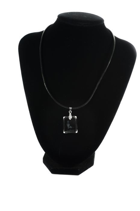 Bloodhound wisiorek kryształowy z psem Art-Dog