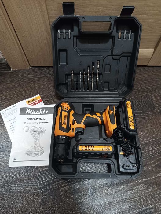 Аккумуляторный шуруповёрт Machtz MCD-20N-Li