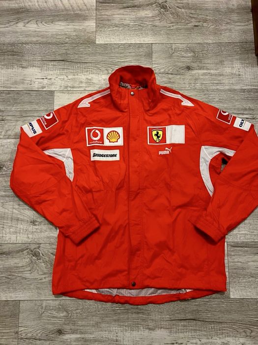 Куртка Puma Ferrari (пуховик рубашка bape футболка )