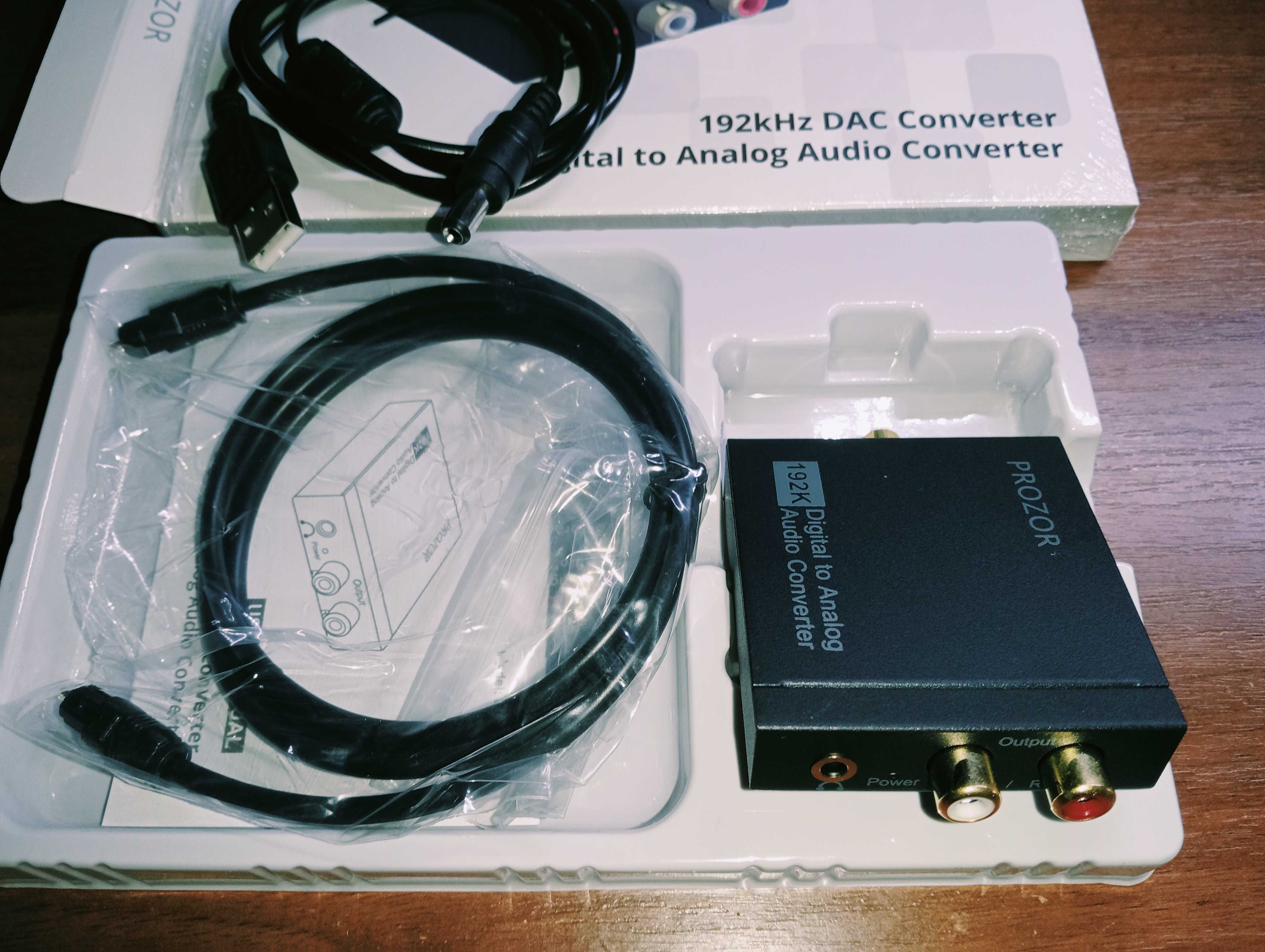 Prozor DC01s  24бит 192 кГц  ЦАП