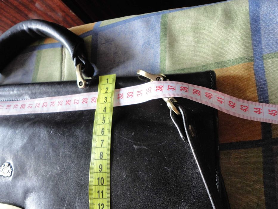 сумка -портфель ,чорна шкіра ,Wittchen