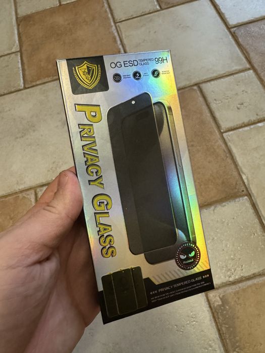 Захисне скло iphone антишпигун, privacy glass OG