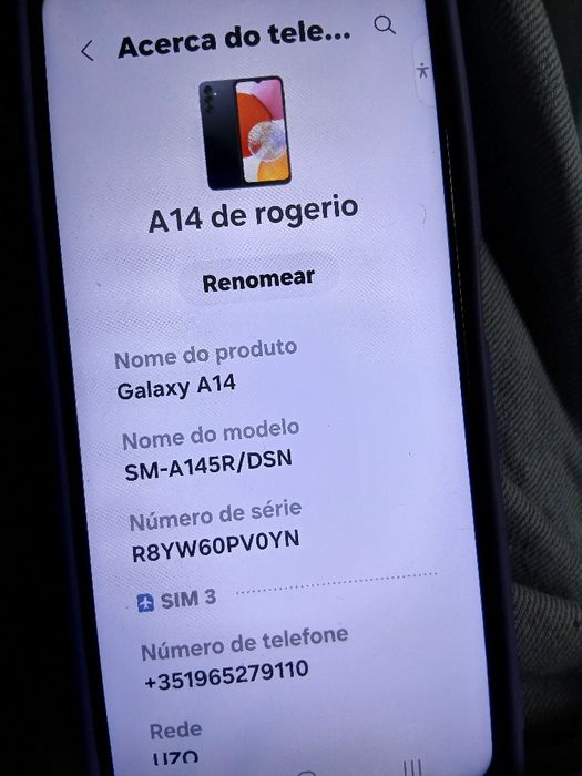 Samsung A14 128GB memoria