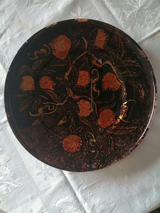 Pratos pintados á mão