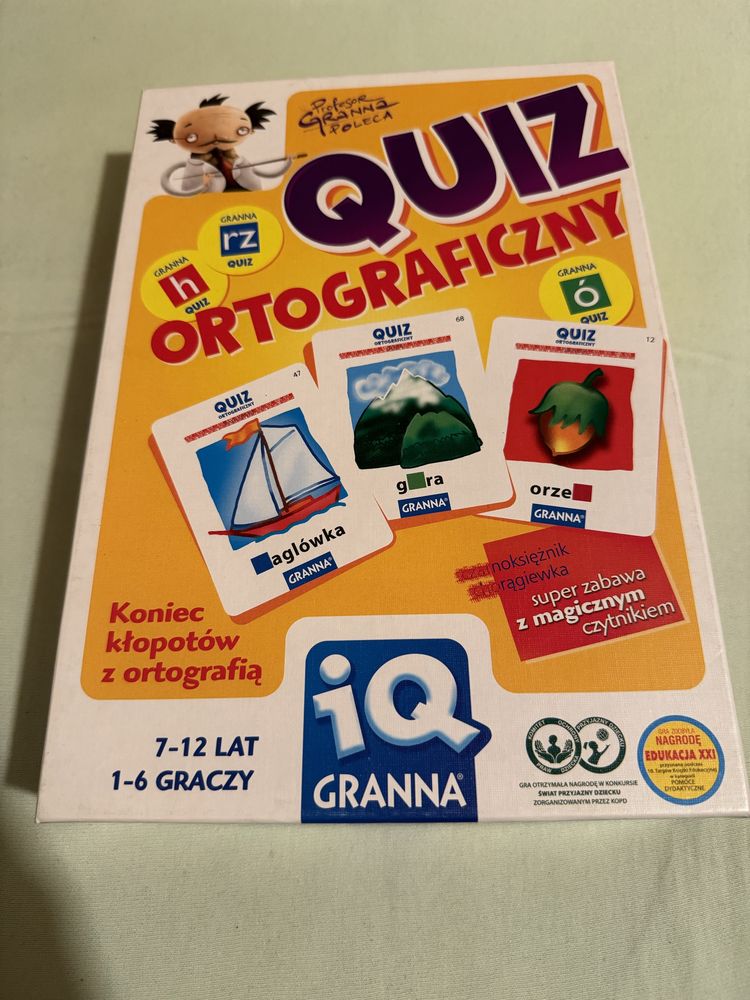 IQ Granna Quiz ortograficzny