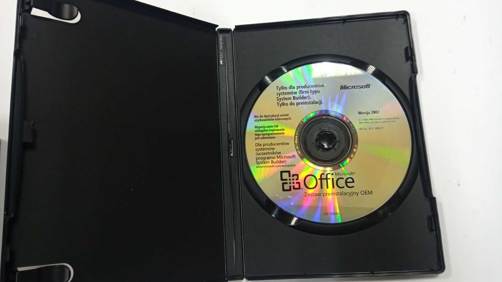 Microsoft Office 2007 Zestaw Preinstalacyjny WYSYŁKA 1zł