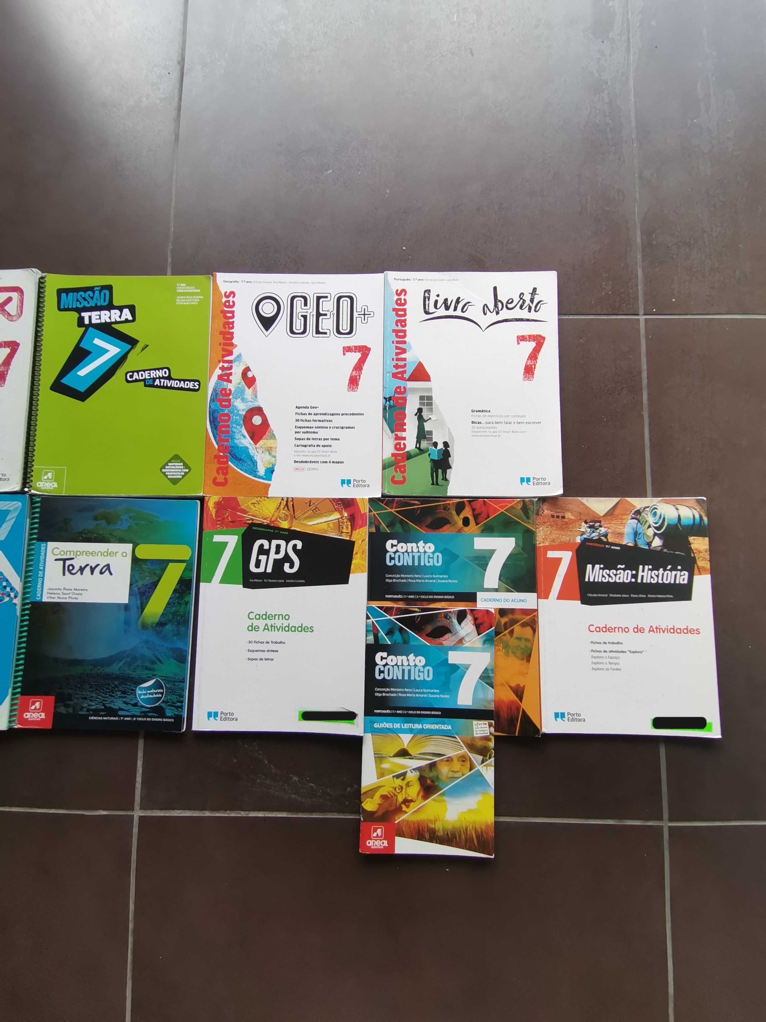 Livros de Fichas do 7° Ano