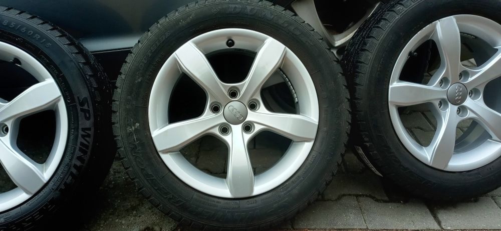 Koła zimowe alufelgi R15 audi a1 5x100
