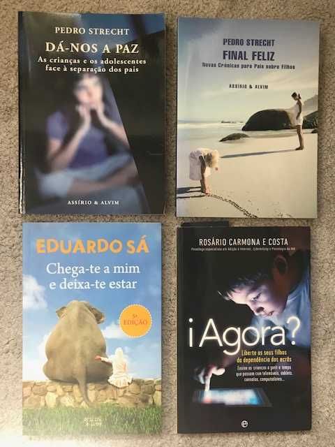 Livros para pais Eduado Sá, Pedro Strecht