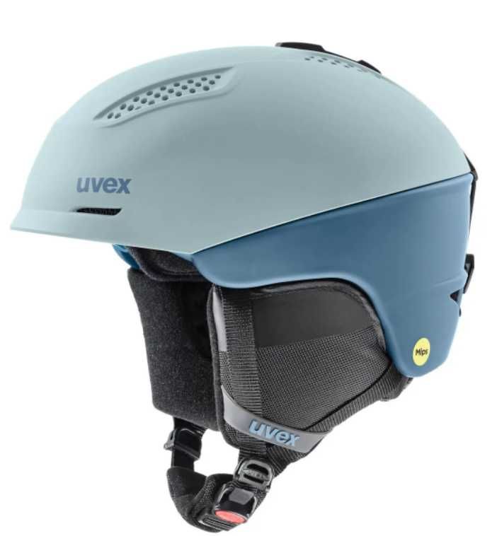 Kask narciarski Uvex Ultra MIPS r.51-55 unisex niebieski
