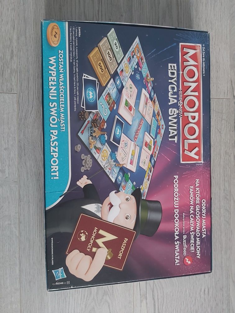Gra monopoly edycja nowy świat