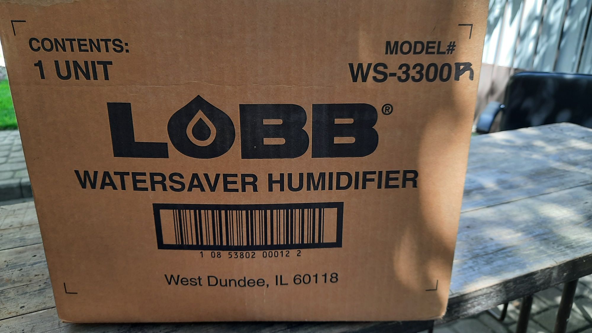 Увлажнитель воздуха канального типа LOBB, model WS-3300 (USA)