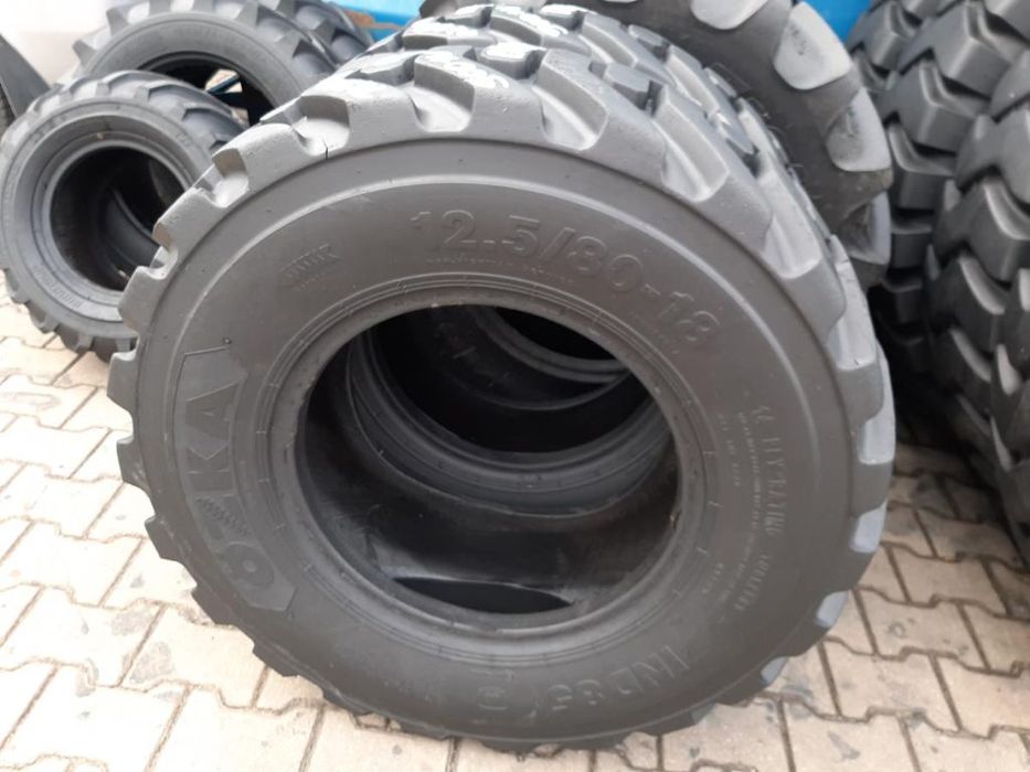 2x Opona używana 12.5/80-18 12.5/80R18 OZKA IND85 450zł(szt.) W4654