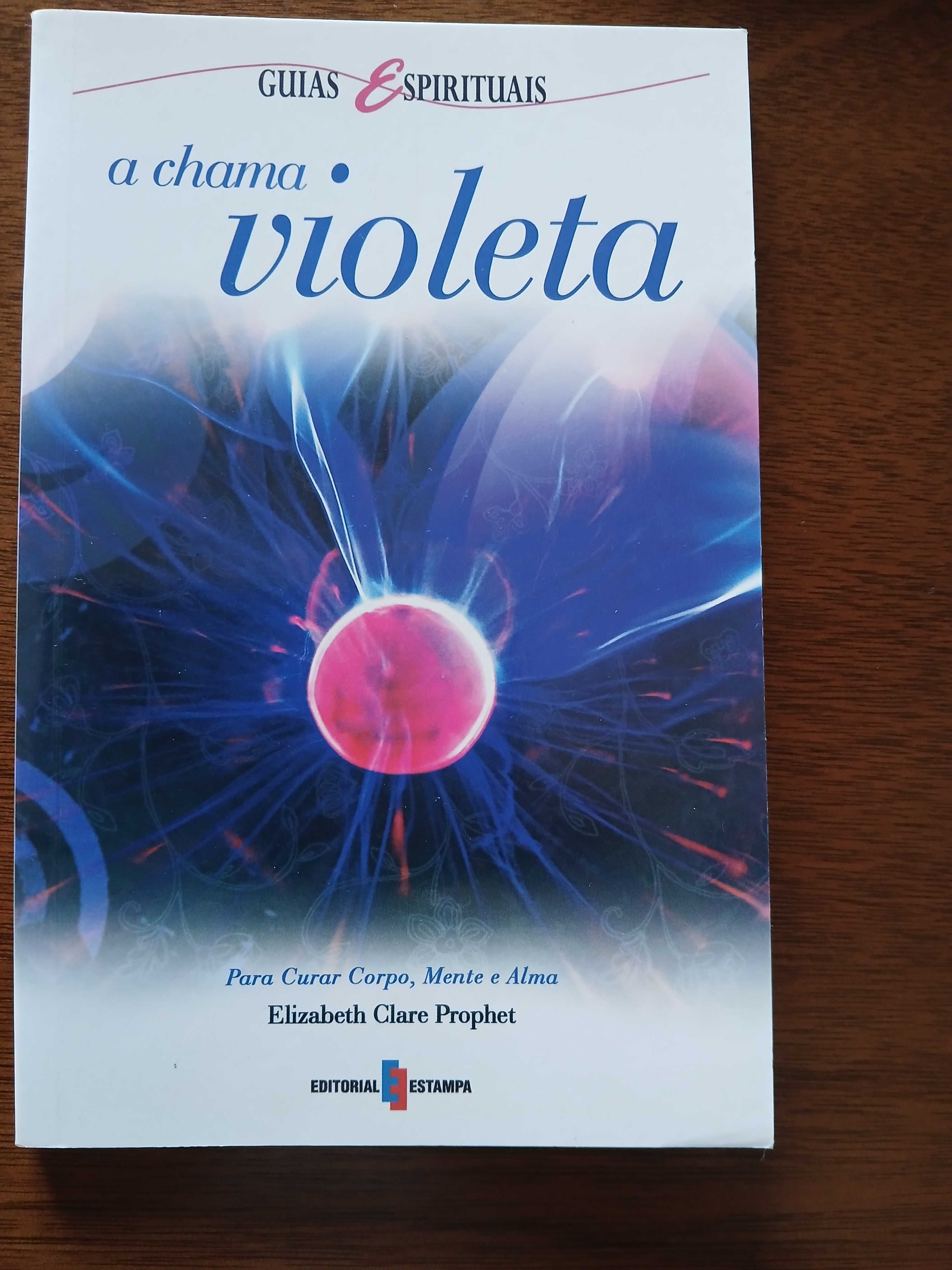 Livro A Chama Violeta Para Curar Corpo Mente e Alma