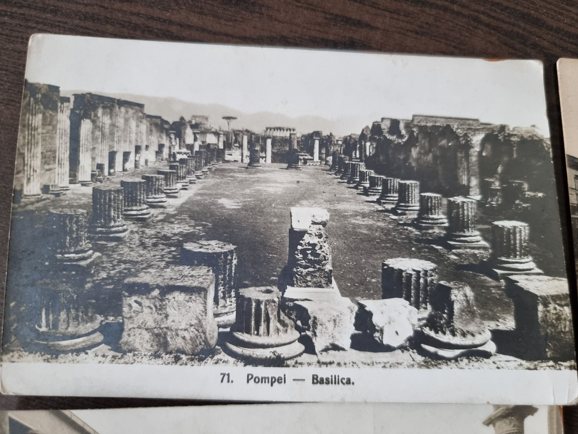 4 Pocztòwki Włochy Siena Pompeje Gersau przedwojenne