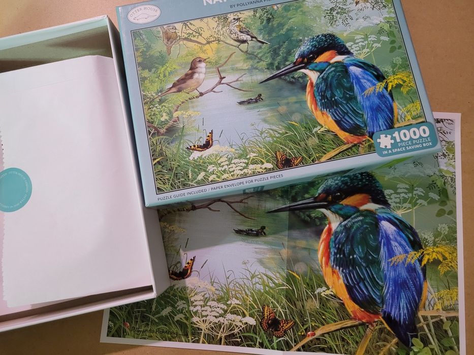 Otter House 1000, Nature Reserve nr 75805, zimorodek, kaczki, jezoro