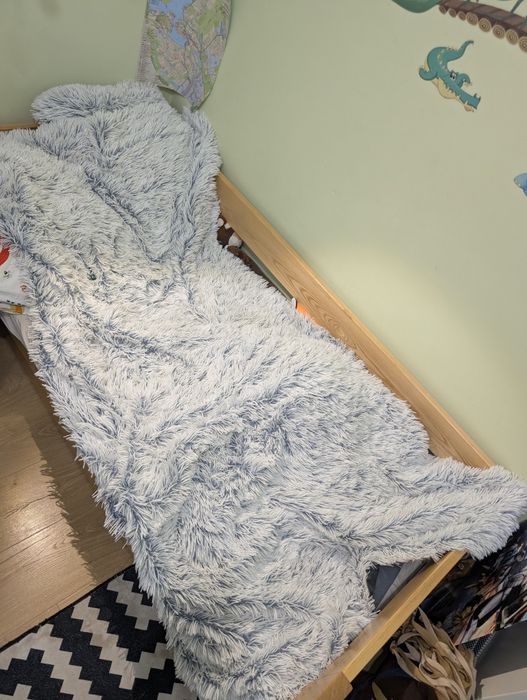 Łóżko dziecięce sosnowe na wymiar 160x70 + MATERAC